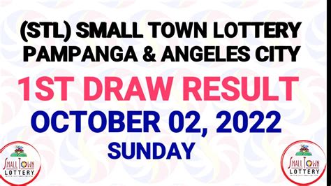 stl pampanga result 2022